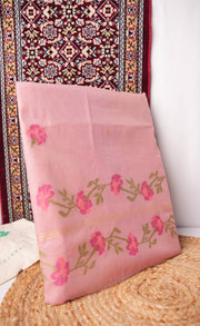 Buttercup Grace Pink Viscose Cotton Unstitched Suit Set